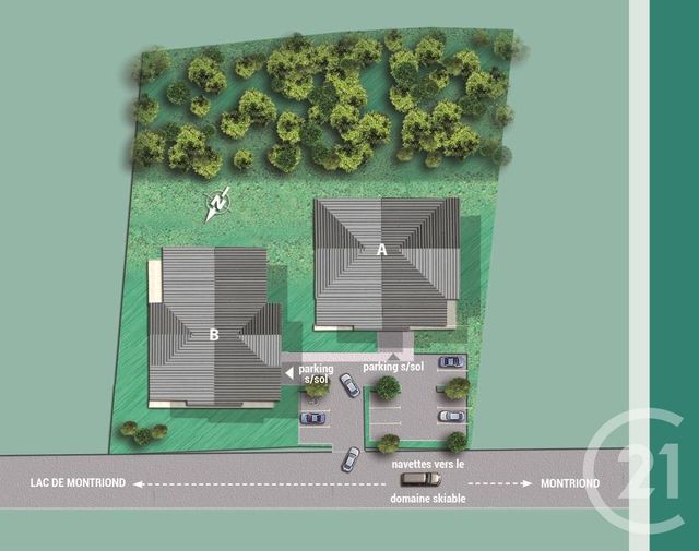 Appartement T2 &agrave; vendre - 2 pi&egrave;ces - 50,97 m2 - Montriond - 74 - RHONE-ALPES