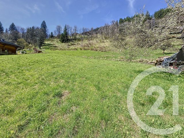 Terrain &agrave; vendre - 576 m2 - La Cote D Arbroz - 74 - RHONE-ALPES
