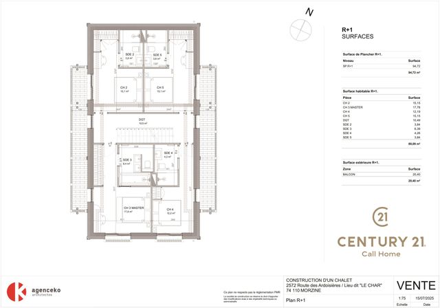 Maison à vendre - 8 pièces - 203 m2 - Morzine - 74 - RHONE-ALPES