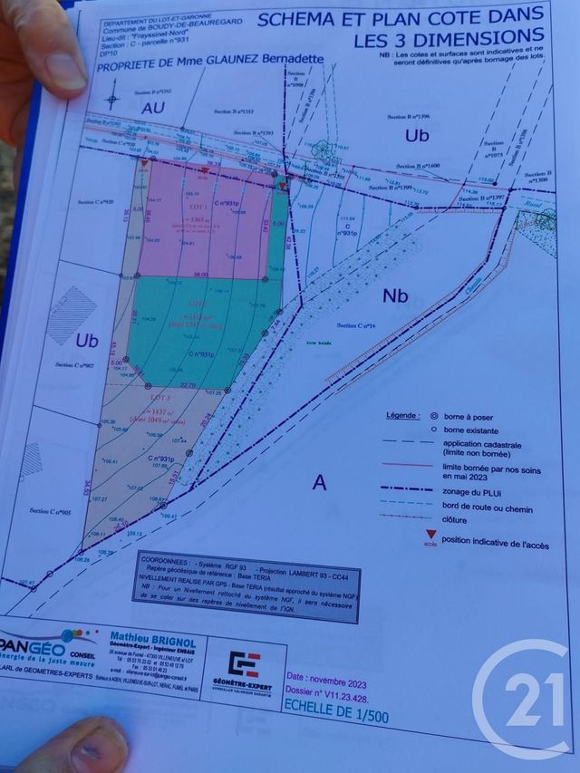 Terrain à vendre - 5129 m2 - Boudy De Beauregard - 47 - AQUITAINE