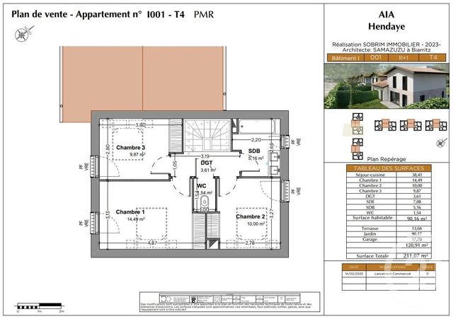 Maison à vendre - 4 pièces - 90,16 m2 - Hendaye - 64 - AQUITAINE