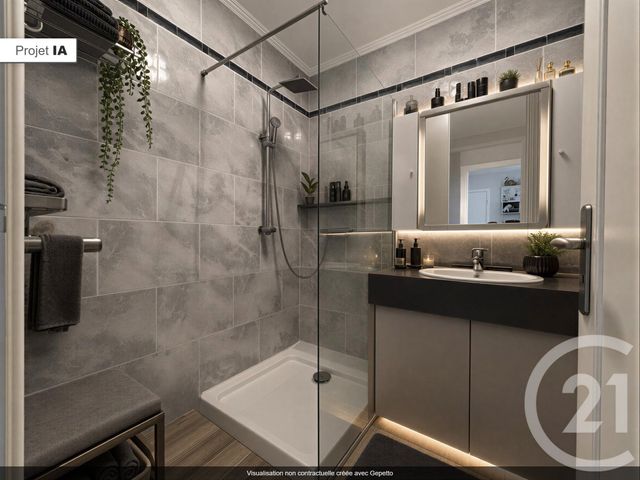 Appartement F3 &agrave; vendre - 3 pi&egrave;ces - 61,51 m2 - St Genis Laval - 69 - RHONE-ALPES