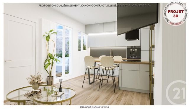 Appartement F2 à vendre - 2 pièces - 35 m2 - Paris - 75014 - ILE-DE-FRANCE