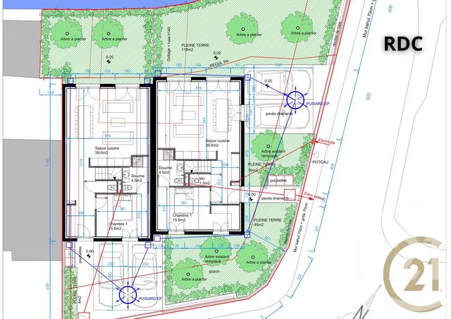 Maison à vendre - 4 pièces - 60,40 m2 - Bernay - 27 - HAUTE-NORMANDIE