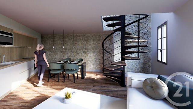 Appartement &agrave; vendre - 3 pi&egrave;ces - 57,45 m2 - Bernay - 27 - HAUTE-NORMANDIE