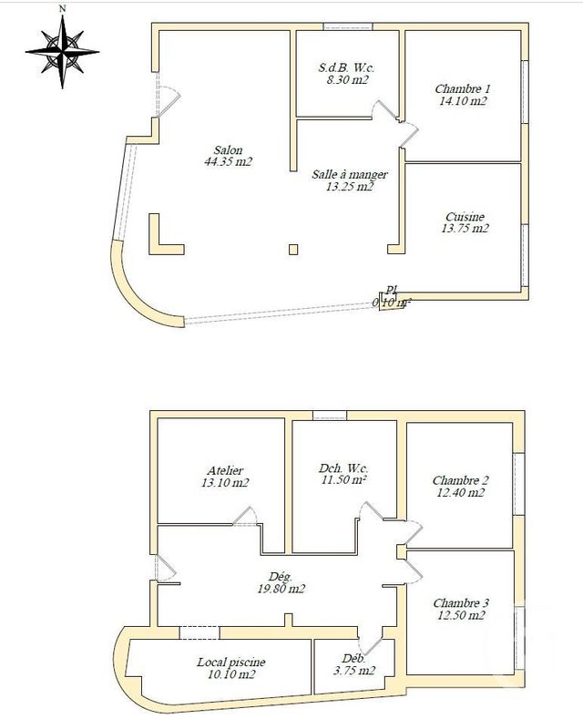 Maison &agrave; vendre - 4 pi&egrave;ces - 93,85 m2 - Vence - 06 - PROVENCE-ALPES-COTE-D-AZUR