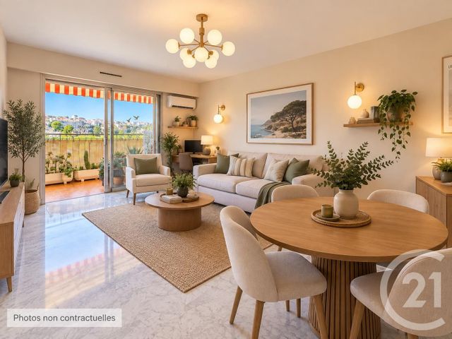 Appartement &agrave; vendre - 2 pi&egrave;ces - 59,78 m2 - Vence - 06 - PROVENCE-ALPES-COTE-D-AZUR