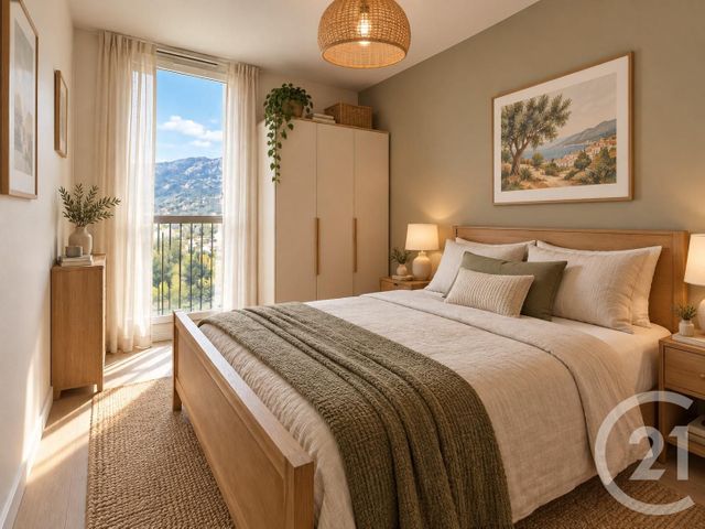 Appartement F5 &agrave; vendre - 5 pi&egrave;ces - 95,55 m2 - Carros - 06 - PROVENCE-ALPES-COTE-D-AZUR