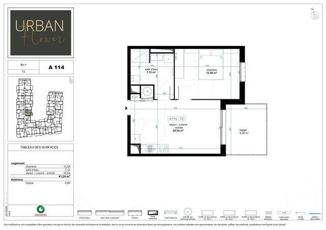 Appartement F2 &agrave; vendre - 2 pi&egrave;ces - 41,24 m2 - Narbonne - 11 - LANGUEDOC-ROUSSILLON