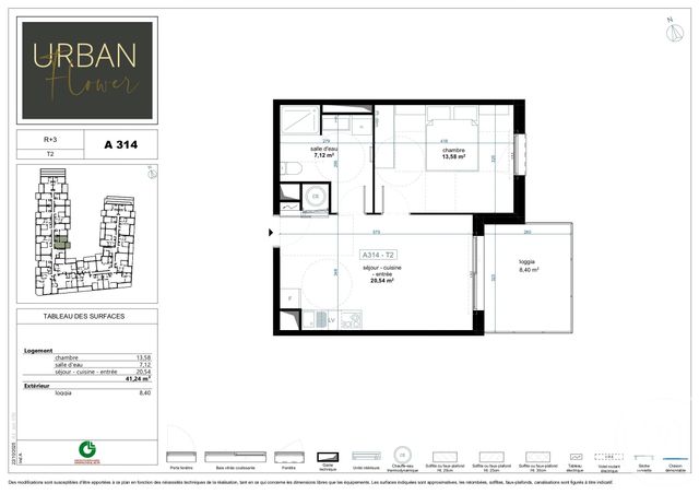 Appartement T2 &agrave; vendre - 2 pi&egrave;ces - 41,24 m2 - Narbonne - 11 - LANGUEDOC-ROUSSILLON