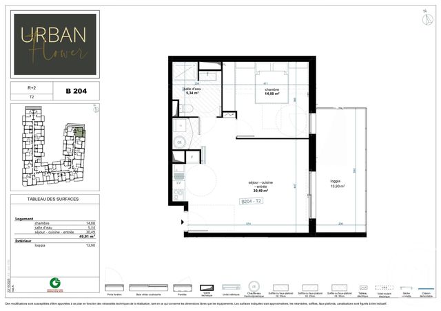 Appartement T2 &agrave; vendre - 2 pi&egrave;ces - 49,91 m2 - Narbonne - 11 - LANGUEDOC-ROUSSILLON