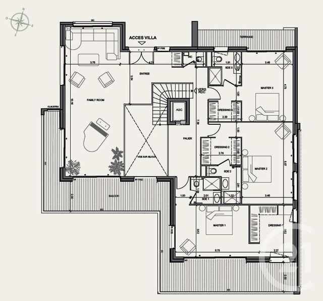 Maison à vendre - 6 pièces - 306,97 m2 - Mougins - 06 - PROVENCE-ALPES-COTE-D-AZUR