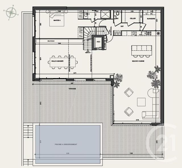Maison à vendre - 6 pièces - 306,97 m2 - Mougins - 06 - PROVENCE-ALPES-COTE-D-AZUR