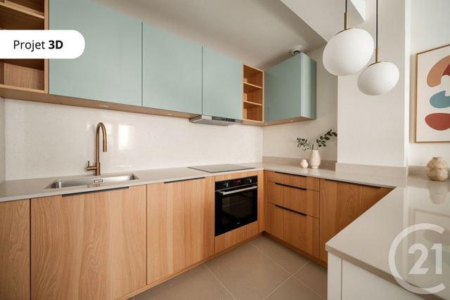 Appartement F3 à vendre - 3 pièces - 58 m2 - Paris - 75014 - ILE-DE-FRANCE