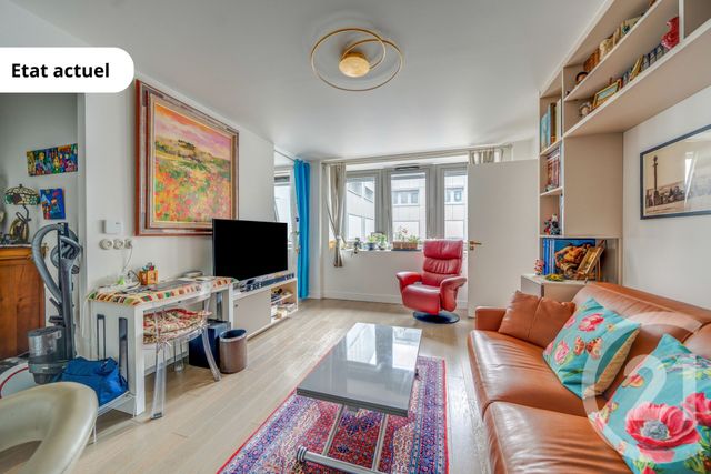 Appartement F3 à vendre - 3 pièces - 58 m2 - Paris - 75014 - ILE-DE-FRANCE