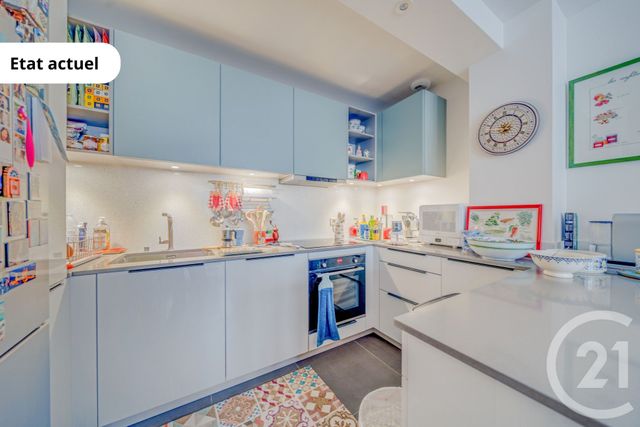 Appartement F3 à vendre - 3 pièces - 58 m2 - Paris - 75014 - ILE-DE-FRANCE