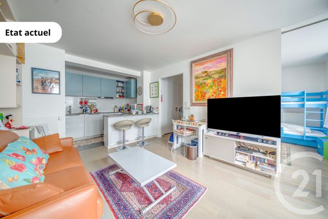 Appartement F3 à vendre - 3 pièces - 58 m2 - Paris - 75014 - ILE-DE-FRANCE