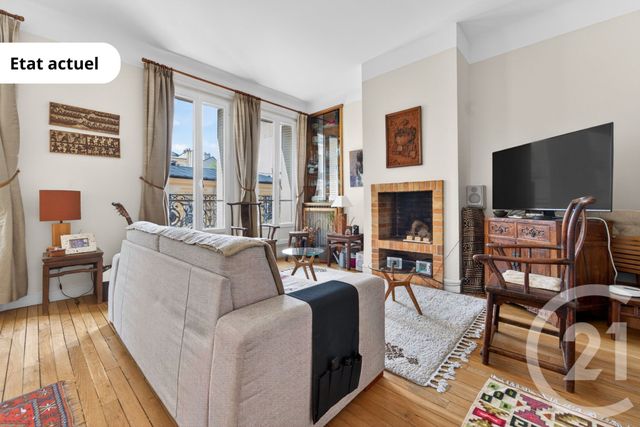 Appartement T3 &agrave; vendre - 3 pi&egrave;ces - 55,60 m2 - Paris - 75014 - ILE-DE-FRANCE