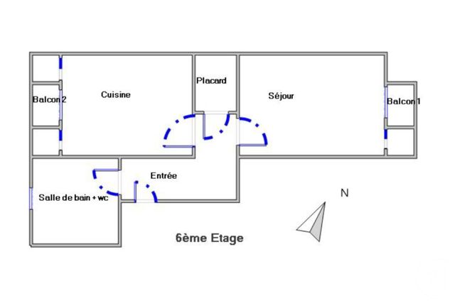 Appartement F1 &agrave; vendre - 1 pi&egrave;ce - 25,16 m2 - Paris - 75006 - ILE-DE-FRANCE