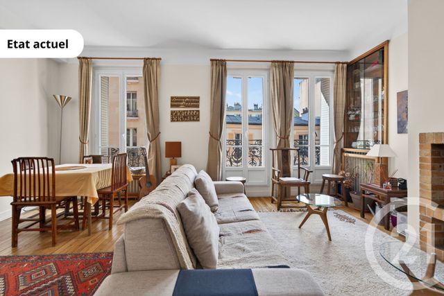 Appartement T3 &agrave; vendre - 3 pi&egrave;ces - 55,07 m2 - Paris - 75006 - ILE-DE-FRANCE