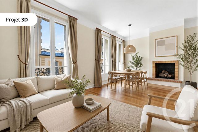 Appartement T3 &agrave; vendre - 3 pi&egrave;ces - 55,07 m2 - Paris - 75006 - ILE-DE-FRANCE