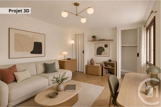 Appartement Studio &agrave; vendre - 1 pi&egrave;ce - 21,38 m2 - Paris - 75006 - ILE-DE-FRANCE