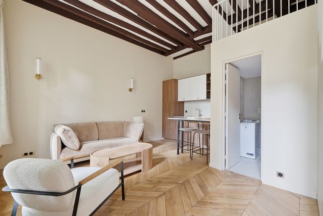 Appartement F1 &agrave; louer - 1 pi&egrave;ce - 22,25 m2 - Paris - 75006 - ILE-DE-FRANCE