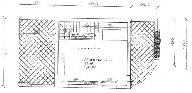 Immeuble &agrave; vendre - 246 m2 - Romainville - 93 - ILE-DE-FRANCE