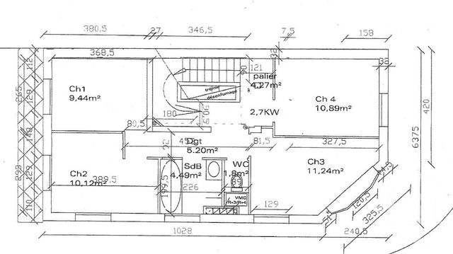 Immeuble &agrave; vendre - 246 m2 - Romainville - 93 - ILE-DE-FRANCE