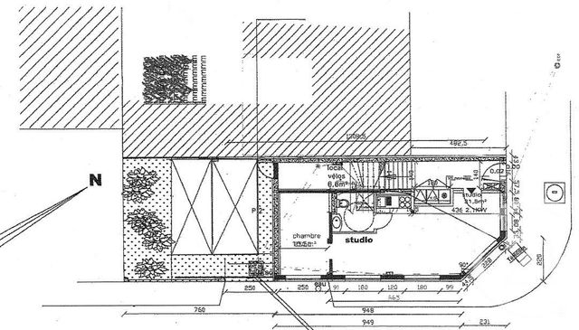 Immeuble &agrave; vendre - 246 m2 - Romainville - 93 - ILE-DE-FRANCE