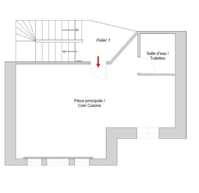 Immeuble &agrave; vendre - 322,34 m2 - Montreuil - 93 - ILE-DE-FRANCE