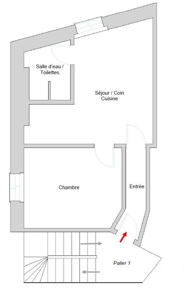 Immeuble &agrave; vendre - 322,34 m2 - Montreuil - 93 - ILE-DE-FRANCE