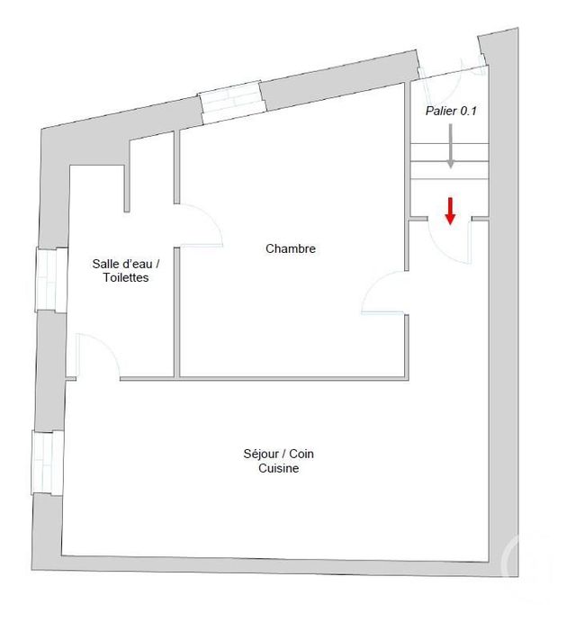 Immeuble &agrave; vendre - 322,34 m2 - Montreuil - 93 - ILE-DE-FRANCE