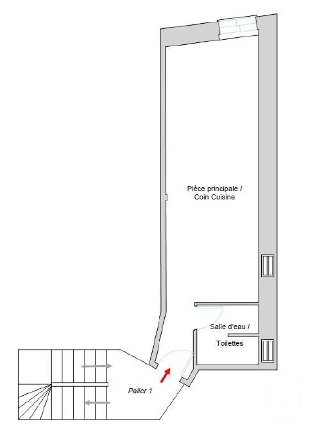 Immeuble &agrave; vendre - 322,34 m2 - Montreuil - 93 - ILE-DE-FRANCE