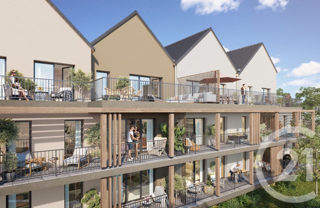 Appartement T3 à vendre - 3 pièces - 66,53 m2 - Geveze - 35 - BRETAGNE