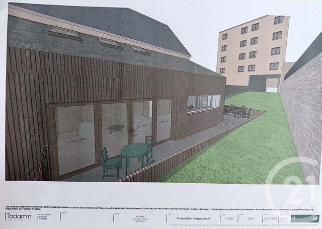 Maison &agrave; vendre - 3 pi&egrave;ces - 50 m2 - Rennes - 35 - BRETAGNE