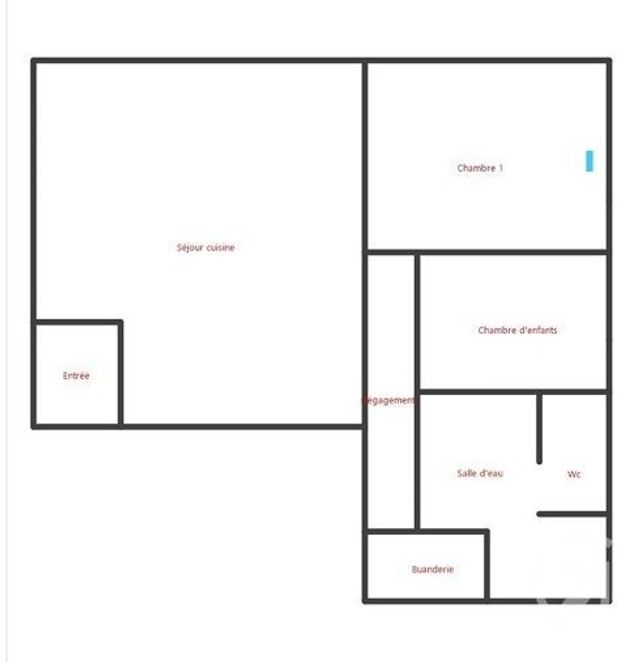 Appartement F3 à vendre - 4 pièces - 73,52 m2 - Paris - 75014 - ILE-DE-FRANCE