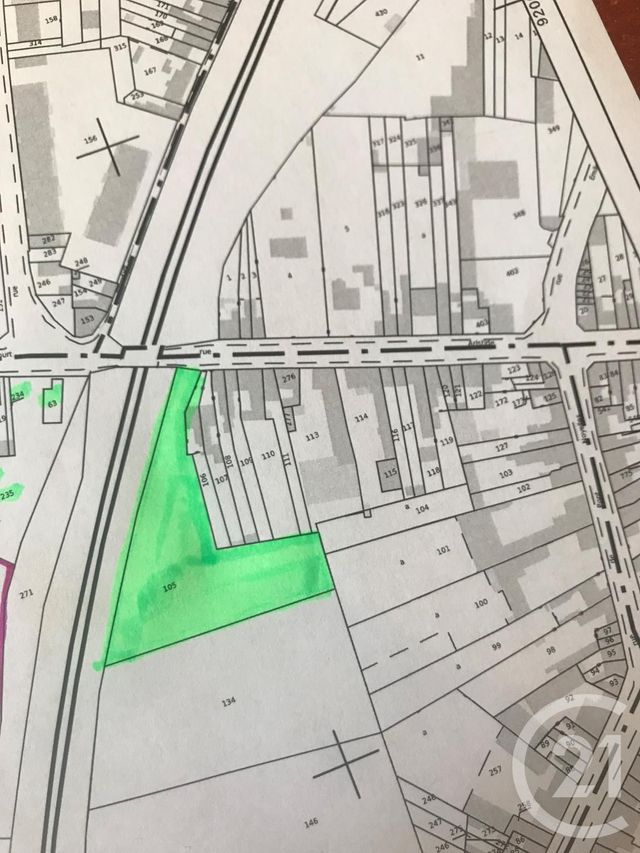 Vente terrain à Albert (80) CENTURY 21