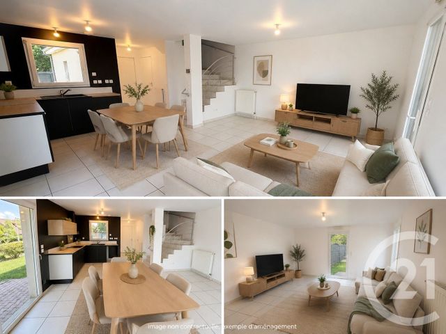 Maison &agrave; louer - 4 pi&egrave;ces - 75,62 m2 - Cournon D Auvergne - 63 - AUVERGNE