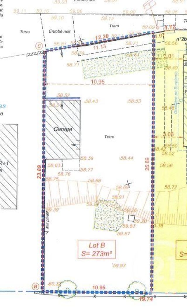 Terrain à vendre - 273 m2 - Villeparisis - 77 - ILE-DE-FRANCE