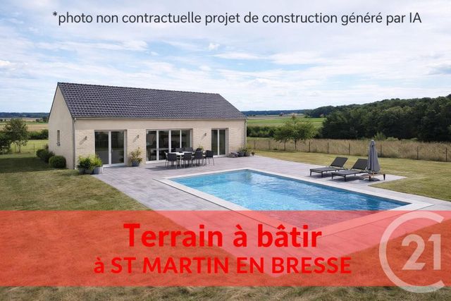 terrain - ST MARTIN EN BRESSE - 71