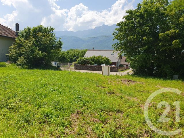Terrain &agrave; vendre - 635 m2 - Pontcharra - 38 - RHONE-ALPES