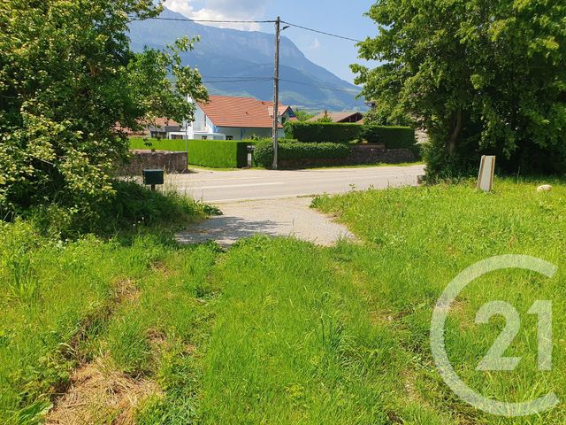 Terrain &agrave; vendre - 635 m2 - Pontcharra - 38 - RHONE-ALPES