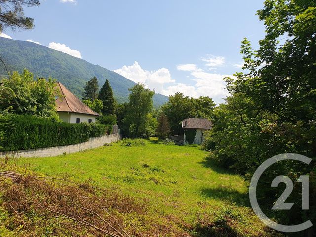 Terrain &agrave; vendre - 794 m2 - Pontcharra - 38 - RHONE-ALPES