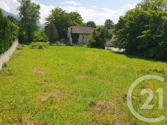 Terrain &agrave; vendre - 794 m2 - Pontcharra - 38 - RHONE-ALPES