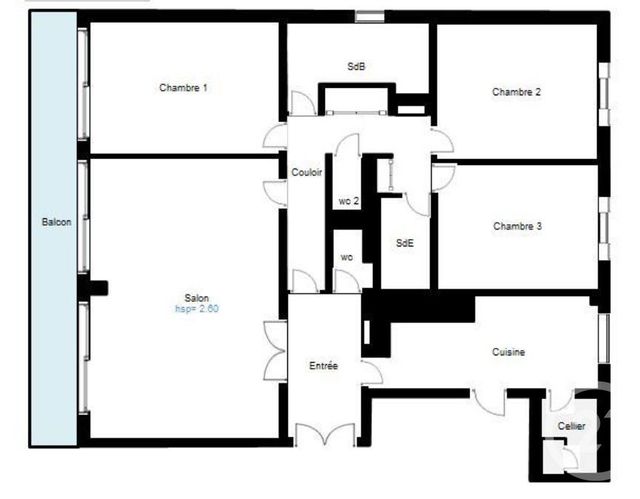 Appartement F5 &agrave; vendre - 5 pi&egrave;ces - 115 m2 - Fontenay Sous Bois - 94 - ILE-DE-FRANCE