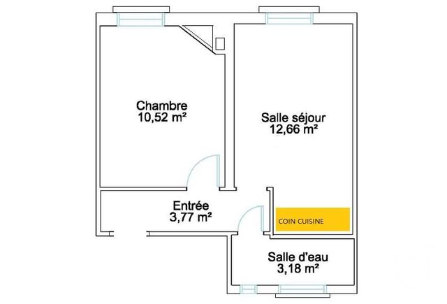 Appartement F2 &agrave; vendre - 2 pi&egrave;ces - 30,13 m2 - Fontenay Sous Bois - 94 - ILE-DE-FRANCE