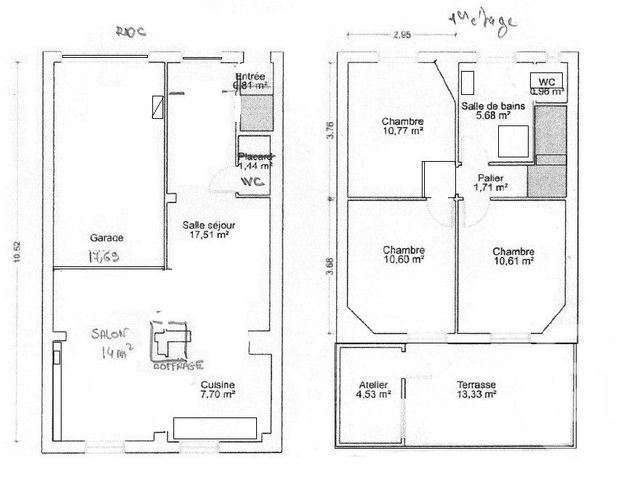 Maison &agrave; vendre - 4 pi&egrave;ces - 80 m2 - Fontenay Sous Bois - 94 - ILE-DE-FRANCE