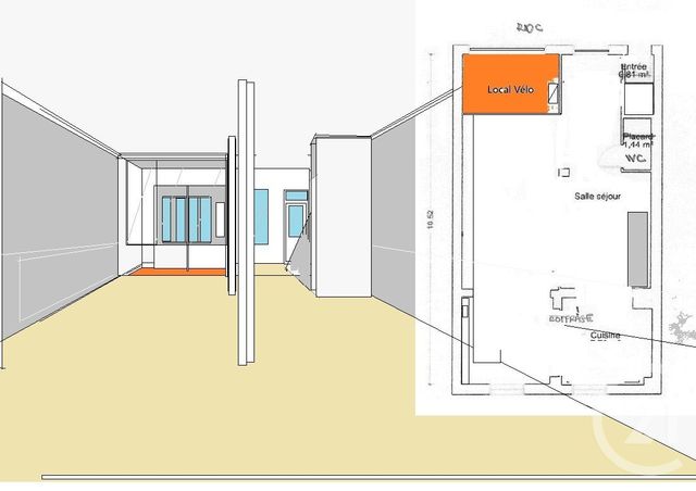 Maison &agrave; vendre - 4 pi&egrave;ces - 80 m2 - Fontenay Sous Bois - 94 - ILE-DE-FRANCE