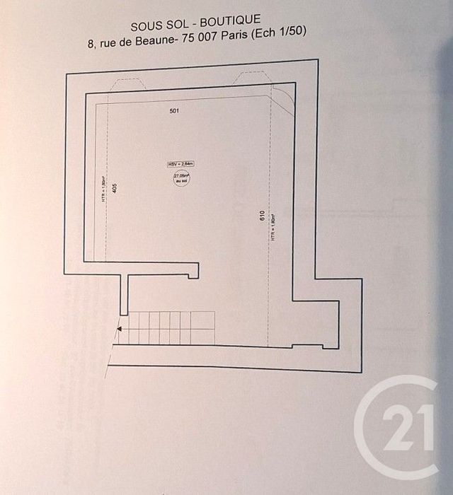 Appartement Autre &agrave; vendre - 3 pi&egrave;ces - 72 m2 - Paris - 75007 - ILE-DE-FRANCE